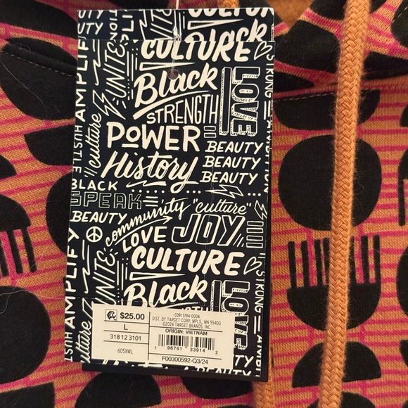 Geometric Patterned Hoodie - Picture 3 of 3